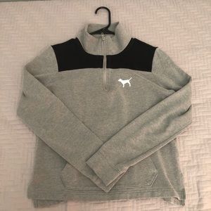 Pink Victoria Secret Grey Sweater